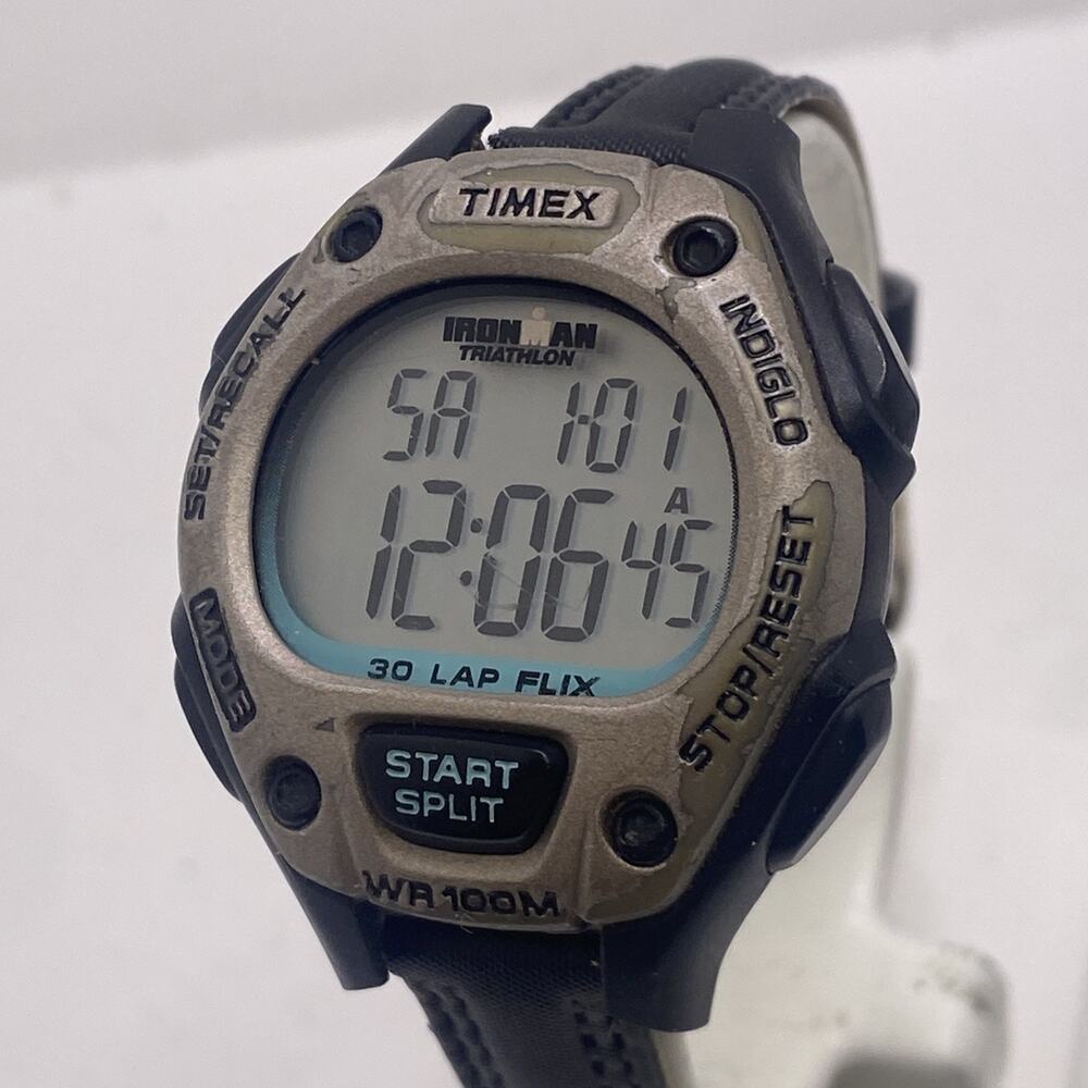 Vintage Timex Ironman Womens Sports Fitness Watch New Battery
